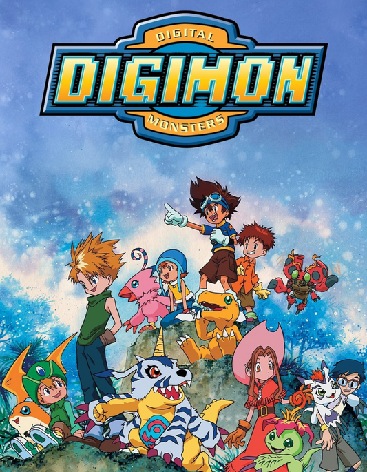 Autographed 8x10: Digimon TV Show